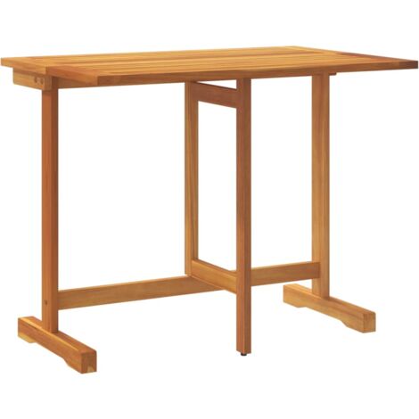Balkontisch Klappbar 90x60x72 cm Massivholz Akazie vidaXL