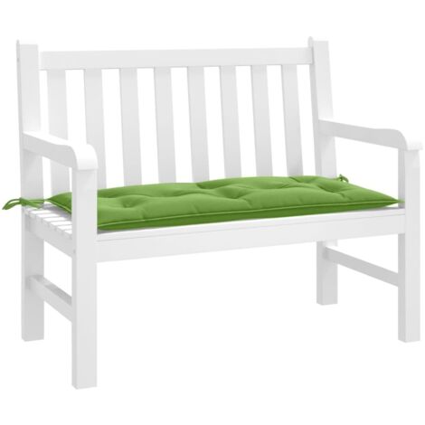 Gartenbank-Auflage Melange Grün 100x50x7 cm Stoff vidaXL (1/5)