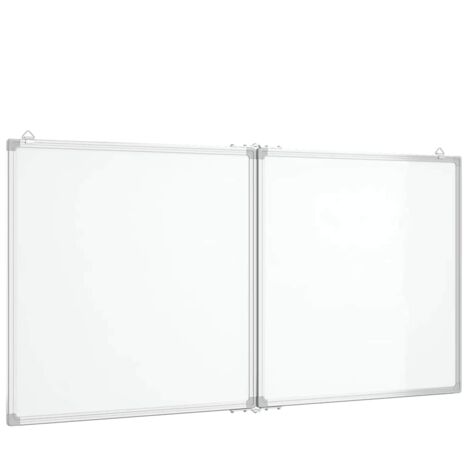 Magnetisches Whiteboard 120x60x1,7 cm Aluminium vidaXL