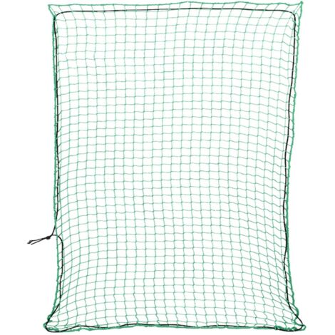 Anhängernetz mit Gummiseil Grün 3,5x3 m PP vidaXL503469