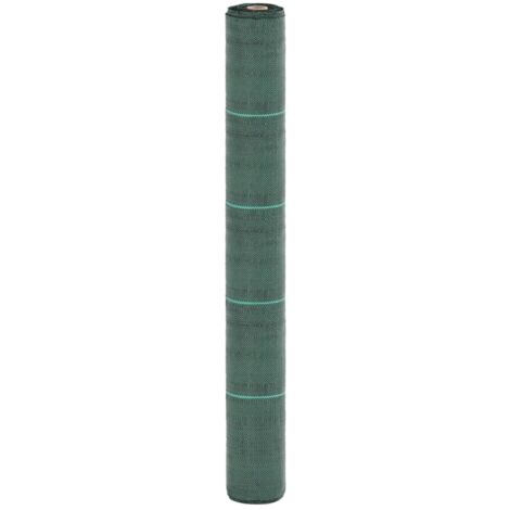 vidaXL Unkrautvlies Grün 1x100 m PP