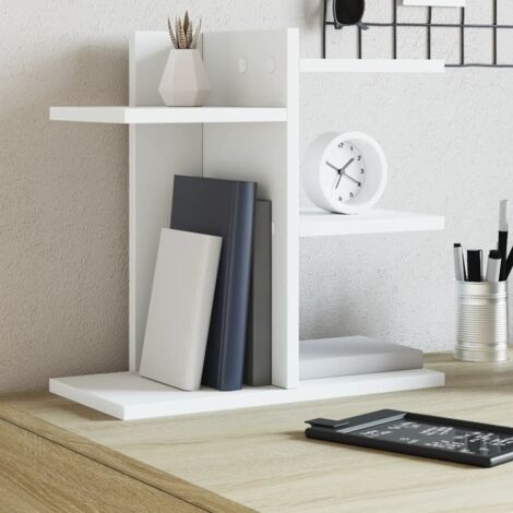 Schreibtisch-Organizer Weiß 42x21,5x42 cm Holzwerkstoff vidaXL (1/5)