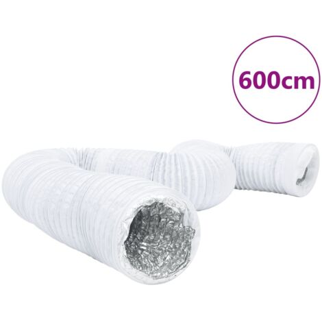 Lüftungsschlauch Aluminium und PVC 6 m Ø20 cm vidaXL