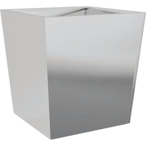 Pflanzkübel 50x50x50 cm Verzinkter Stahl vidaXL