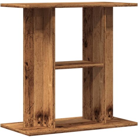 Aquariumständer Altholz 60x30x60 cm Holzwerkstoff vidaXL