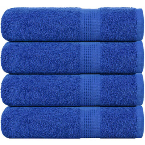 Handtücher FROGN 4 Stk. Blau 50x100 cm 360 g/m² vidaXL