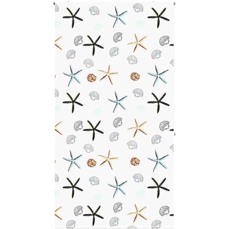 Duschrollo 130x240 cm Stoffbreite 126 cm vidaXL704233