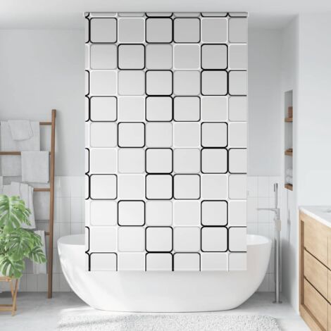 Duschrollo 120x240 cm Stoffbreite 116 cm vidaXL993826
