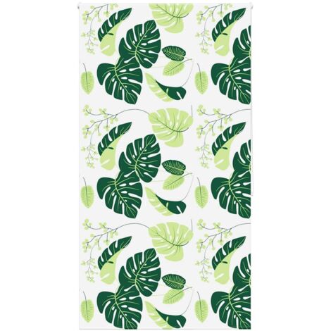 Duschrollo 130x240 cm Stoffbreite 126 cm vidaXL192600