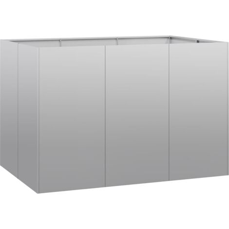 Pflanzkübel 120x80x80 cm Verzinkter Stahl vidaXL