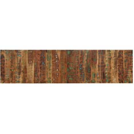 Kopfteil Mehrfarbig 200 cm Massivholz Altholz vidaXL896662