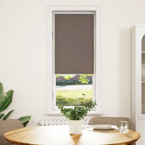 Verdunkelungsrollo Kaffeebraun 40x130cm Stoffbreite 35,7 cm vidaXL