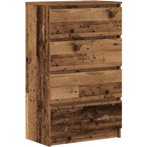 Sideboard Altholz-Optik 60x35x98,5 cm Holzwerkstoff vidaXL