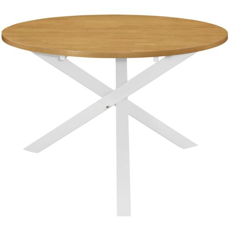 Esstisch Weiß 120x75 cm MDF vidaXL