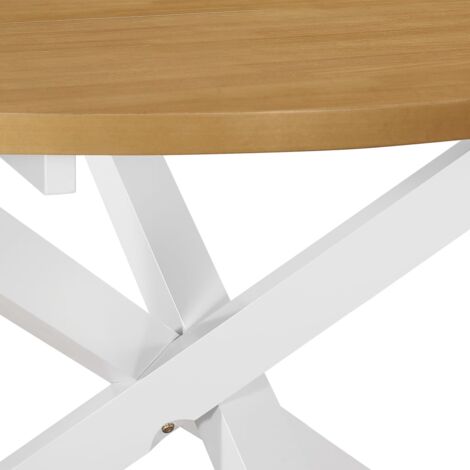 Esstisch Weiß 120x75 cm MDF vidaXL