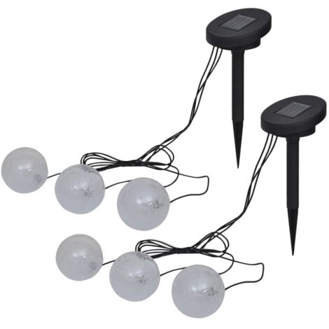 Schwimmende LED-Lampen 6 Stück für Teich und Pool