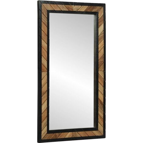 Spiegel 90x2x50 cm Massivholz Akazie vidaXL