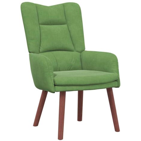 Sessel Hellgrün 63 x 67 x 94 cm Samt vidaXL (1/5)