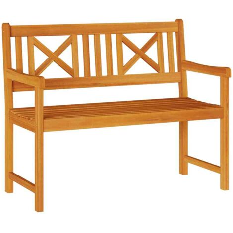 Gartenbank Braun 110 x 56 x 90 cm Massivholz Akazie vidaXL