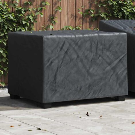 vidaXL Furniture Cover Black 110 x 84 x 70 cm 210D Oxford Fbric
