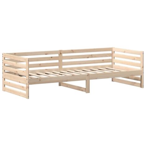 Tagesbett ohne Matratze 80x200 cm Massivholz Kiefer vidaXL (1/5)
