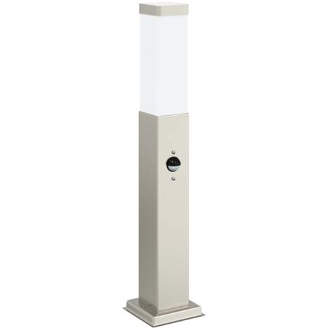 Pollerleuchte mit Sensor 50 cm Edelstahl IP44 vidaXL (1/5)