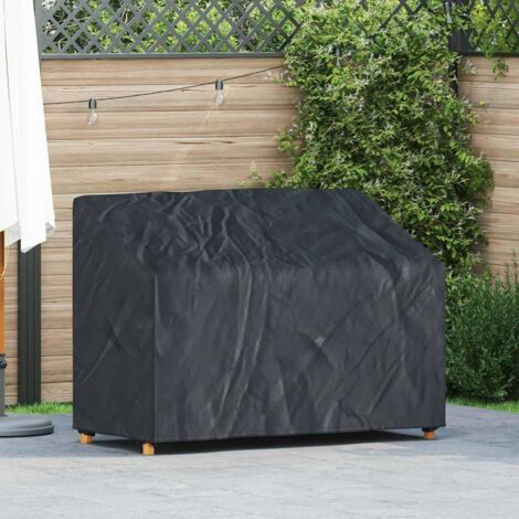 Abdeckung für Gartenbank 134 x 70 x 65 / 94 cm 420D-Gewebe vidaXL