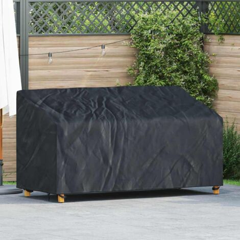 Abdeckung für Gartenbank 185 x 85 x 65 / 94 cm 600D-Gewebe vidaXL