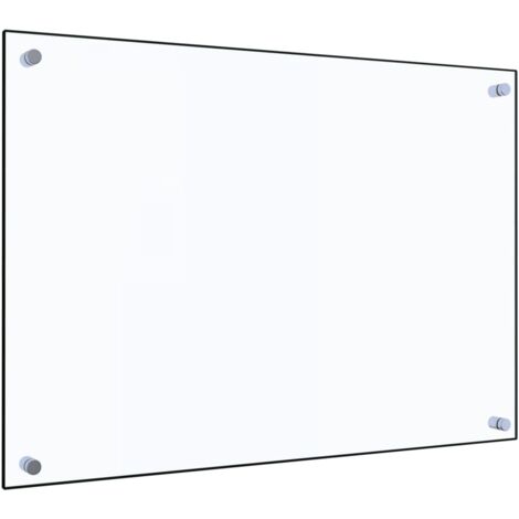 Küchenrückwand Transparent 70x50 cm Hartglas vidaXL