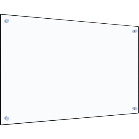 Küchenrückwand Transparent 80×50 cm Hartglas vidaXL
