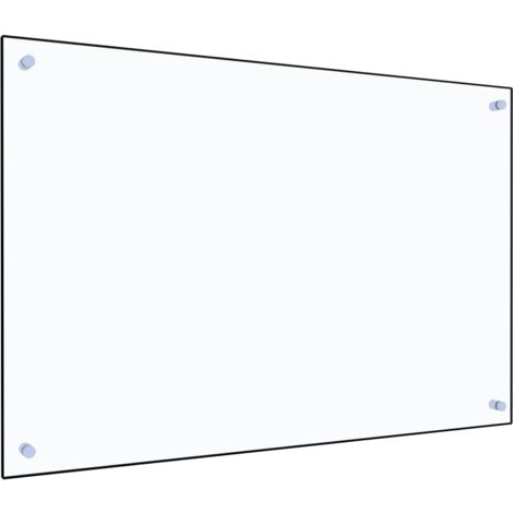 Küchenrückwand Transparent 90×60 cm Hartglas vidaXL