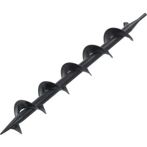 Erdbohrer Stahl 75×600 mm vidaXL
