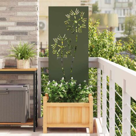 Garten Sichtschutz-Leinwand Olivgrün 50 x 140 cm vidaXL (1/5)