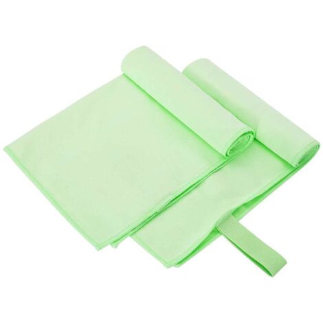 Sporthandtücher 2 pcs Grün 50 x 30 cm Polyester und Polyamid vidaXL