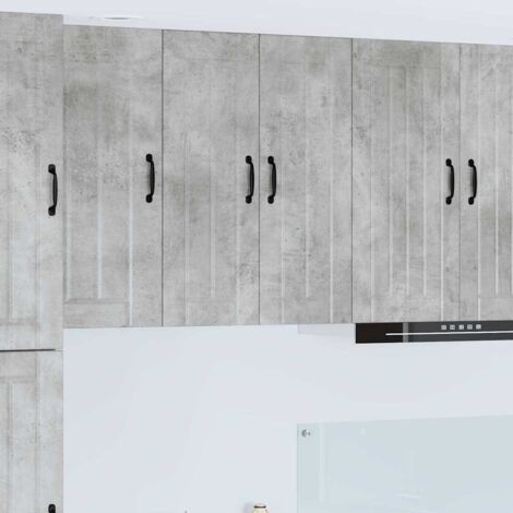 Küchenschrank Beton Grau 60 x 31 x 80 cm Holzwerkstoff vidaXL