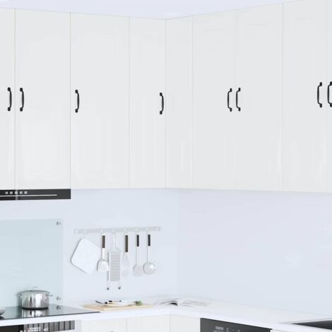 Küchenschrank Kalmar Hochglanz Weiß 57 x 57 x 100 cm vidaXL