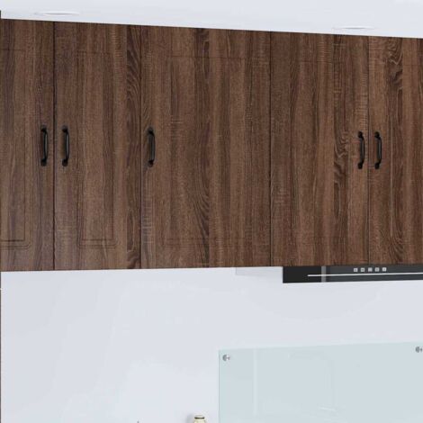 Küchenschrank Kalmar Braun Eichen-Optik 50 x 31 x 80 cm vidaXL