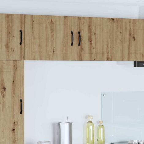 Küchenschrank 2 pcs Artisan-Eiche 50 x 31 x 40 cm Holzwerkstoff vidaXL