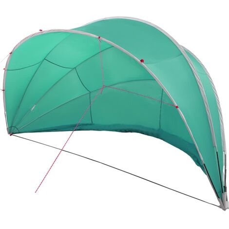 vidaXL Pool Dome 546 x 516 x 250 cm 185T polyester with PU coating