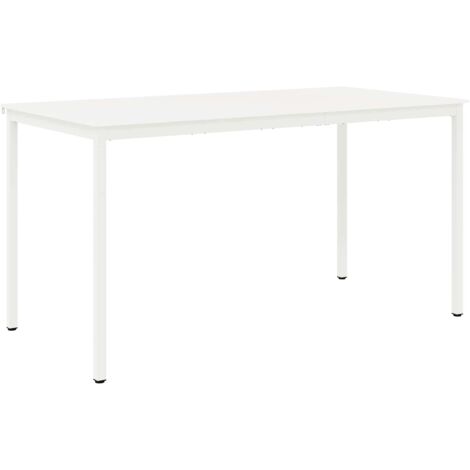 Bartisch Weiß 200 x 100 x 105 cm Massives Kiefernholz vidaXL