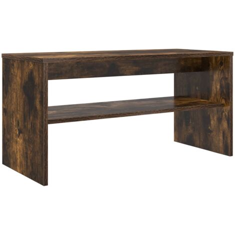 TV-Schränk Geräucherte Eiche 80 x 35 x 40 cm Holzwerkstoff vidaXL