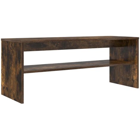 TV-Schränk Geräucherte Eiche 100 x 35 x 40 cm Holzwerkstoff vidaXL