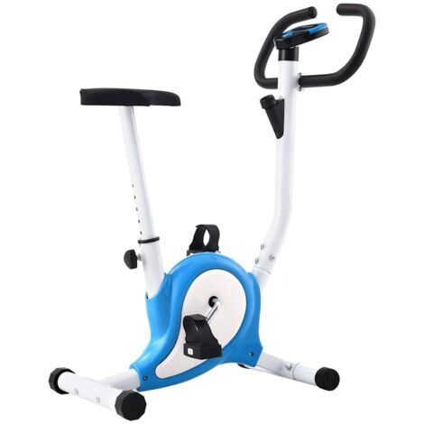 Vidaxl – Heimtrainer mit Riemenantrieb – LCD-Display – verstellbarer Sattel – rutschfeste Pedale – max. Benutzergewicht 120 kg – 64 x 41 x 101 cm (1/5)