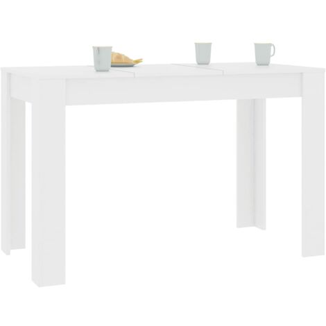 Esstisch Weiß 120x60x76 cm Holzwerkstoff vidaXL