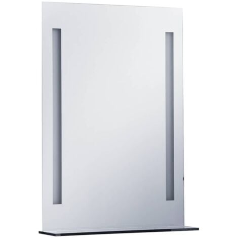 Badezimmer Led Wandspiegel Mit Regal 50 70 Cm