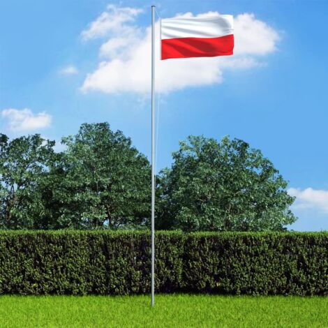 Flagge Polens 90 x 150 cm vidaXL