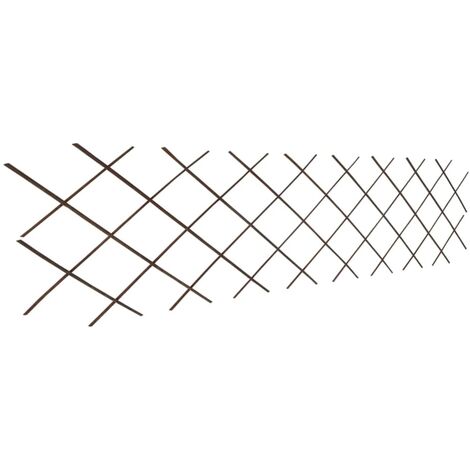 vidaXL Willow Trellis Fences 5 pcs 180x60 cm