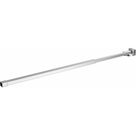 Stabilisator Stabilisationsstange für Duschwand Dusche Glaswand Chrom 70-120cm 