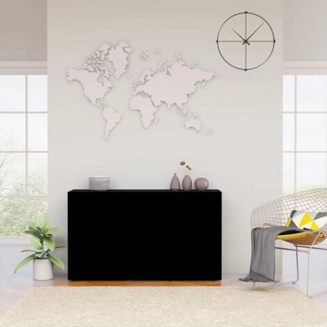 Sideboard Schwarz 120x36x69 cm Holzwerkstoff vidaXL