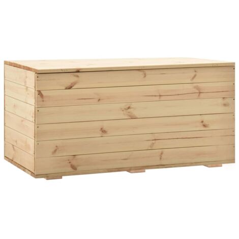 Aufbewahrungstruhe 120 x 63 x 50,7 cm Massivholz Kiefer
